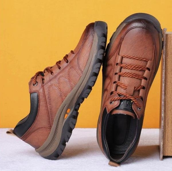 Andri | Derby Schnürschuhe Herren Leder Outdoor