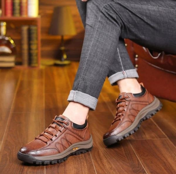 Andri | Derby Schnürschuhe Herren Leder Outdoor