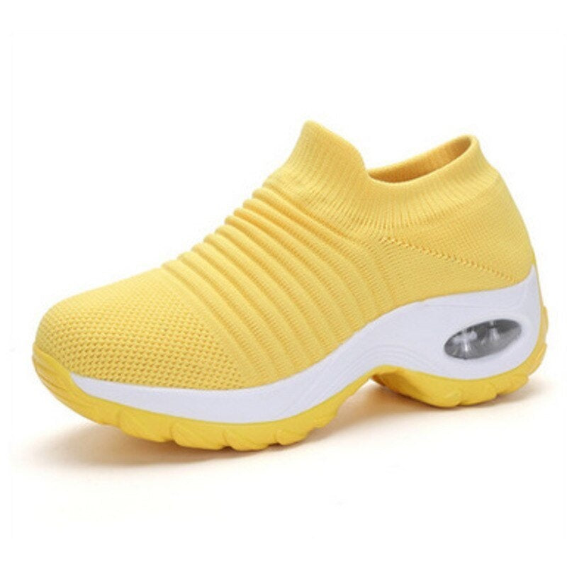 Anita | Női Slip-On Sportcipő Kötött Légpárnás