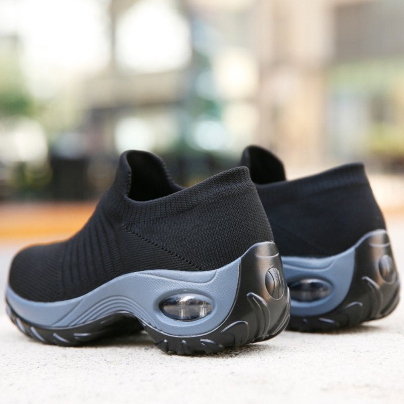 Anita | Női Slip-On Sportcipő Kötött Légpárnás