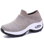 Anita | Női Slip-On Sportcipő Kötött Légpárnás