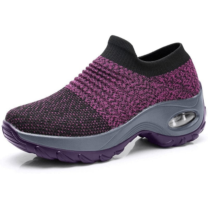 Anita | Női Slip-On Sportcipő Kötött Légpárnás