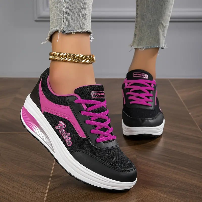 Anita | Sneaker Női Fűzős Mintás Sportos
