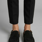 Anna | Loafer Slingback Mokaszin Női Velúr Parafa Talppal