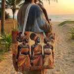 Anna | Strandtáska Női Tote Bag Afrikai Mintás