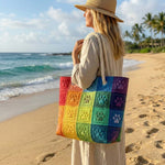 Anna | Strandtáska Női Tote Bag Afrikai Mintás