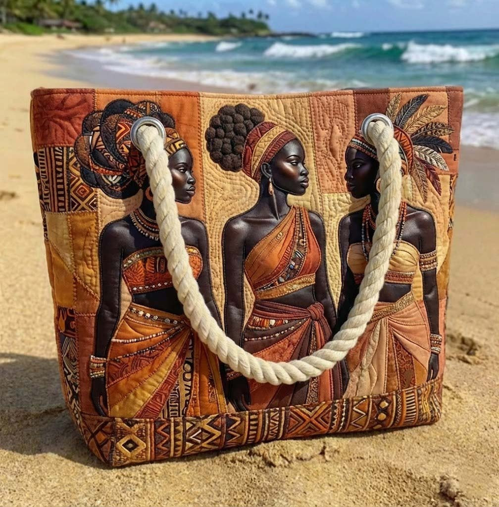 Anna | Strandtáska Női Tote Bag Afrikai Mintás