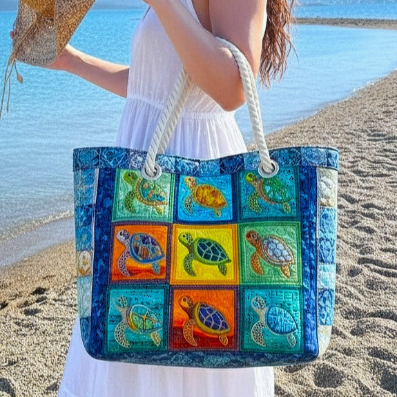 Anna | Strandtáska Női Tote Bag Afrikai Mintás