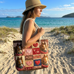 Anna | Strandtáska Női Tote Bag Afrikai Mintás