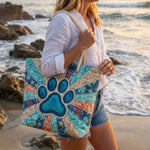 Anna | Strandtáska Női Tote Bag Afrikai Mintás