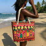 Anna | Strandtáska Női Tote Bag Afrikai Mintás