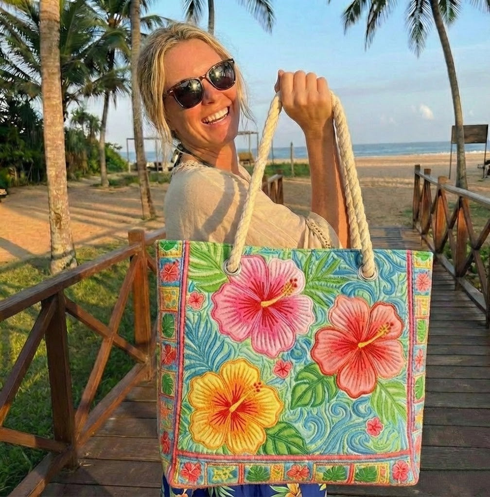 Anna | Strandtáska Női Tote Bag Afrikai Mintás