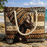 Anna | Strandtáska Női Tote Bag Afrikai Mintás