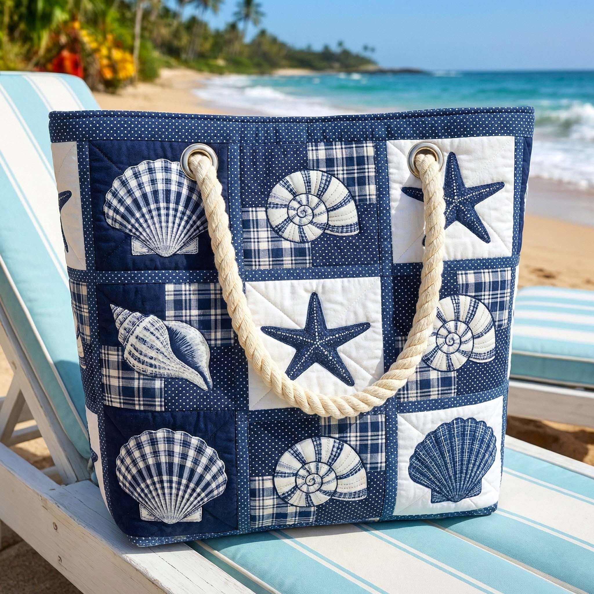 Anna | Strandtáska Női Tote Bag Afrikai Mintás
