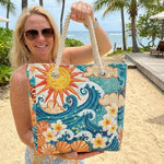 Anna | Strandtáska Női Tote Bag Afrikai Mintás