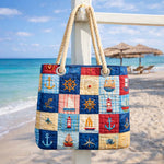 Anna | Strandtáska Női Tote Bag Afrikai Mintás