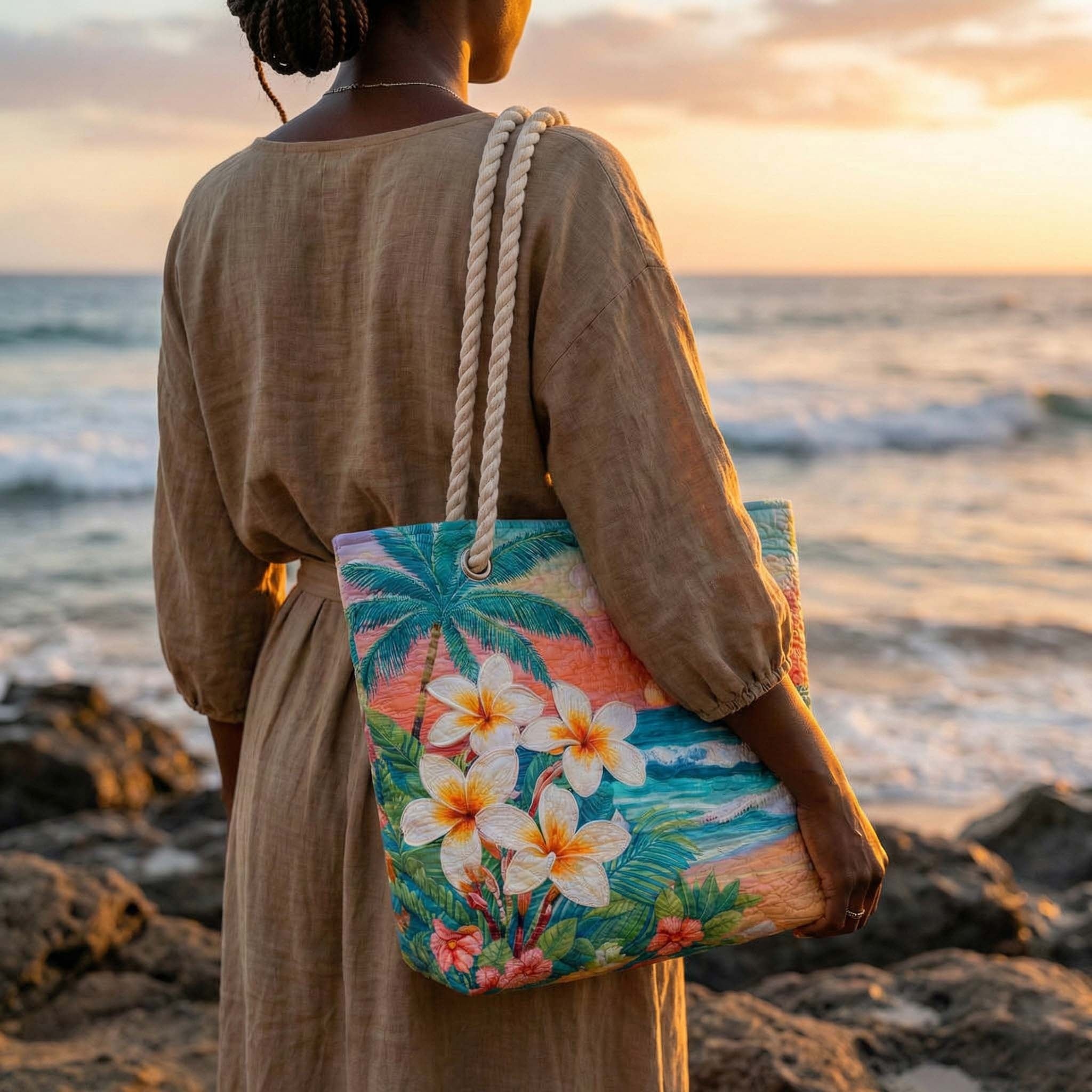 Anna | Strandtáska Női Tote Bag Afrikai Mintás
