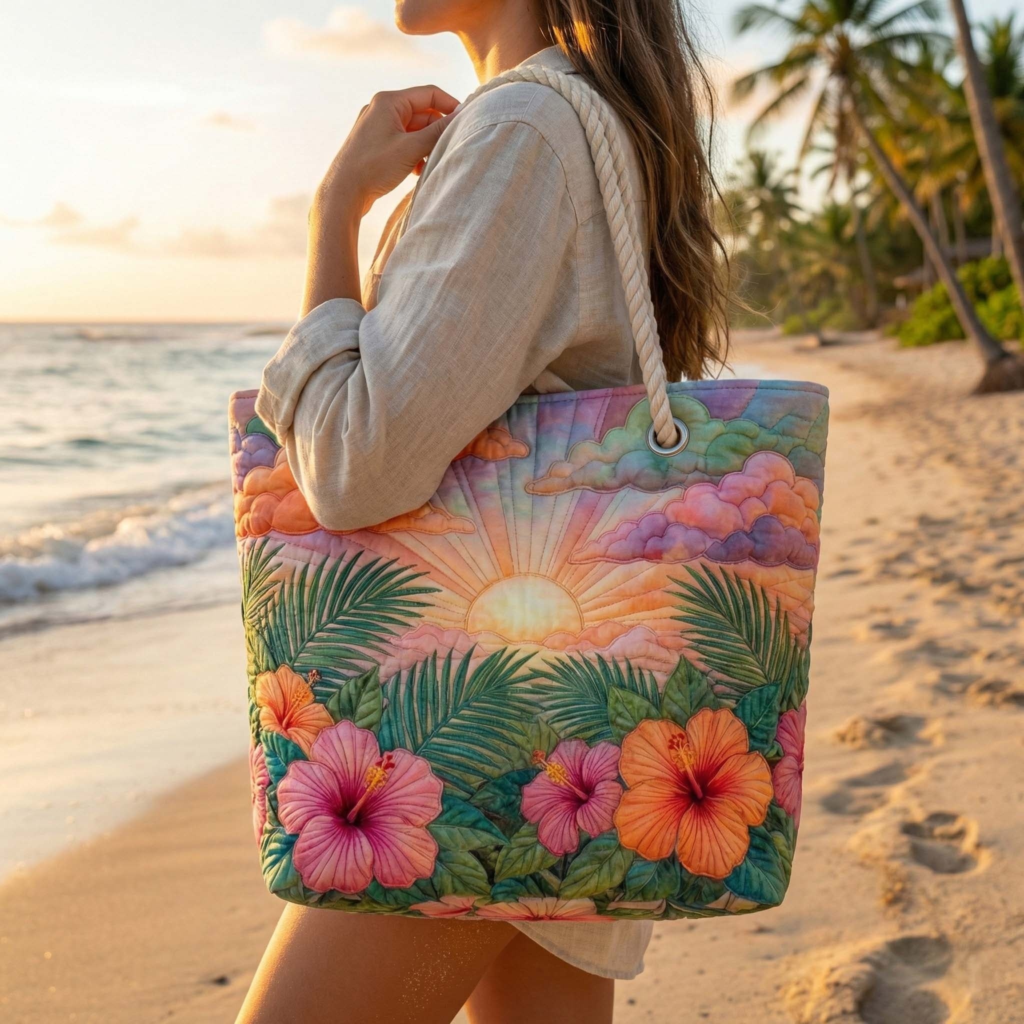 Anna | Strandtáska Női Tote Bag Afrikai Mintás