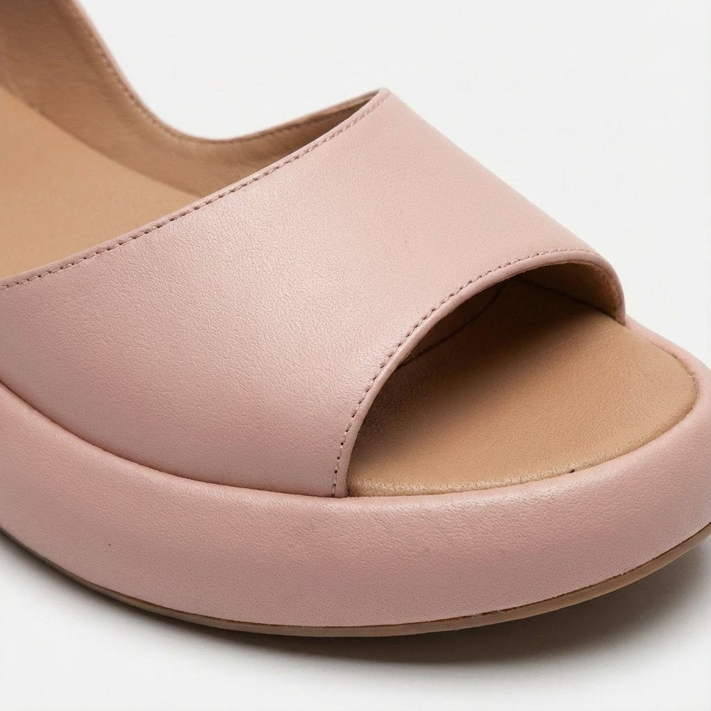 Anna | Szandál Platformos Slingback Női Nyitott Orrú