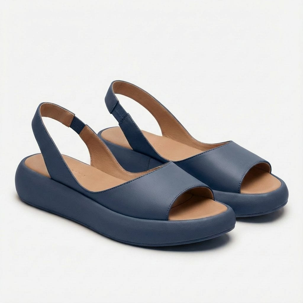 Anna | Szandál Platformos Slingback Női Nyitott Orrú