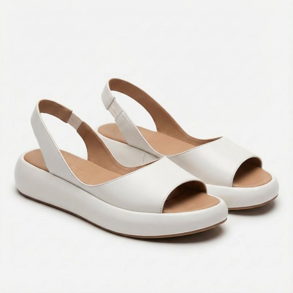 Anna | Szandál Platformos Slingback Női Nyitott Orrú