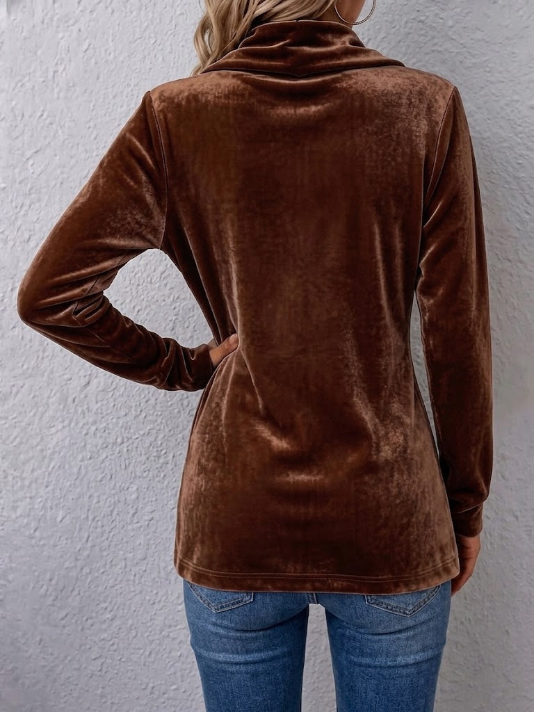 Antonia | Jeansjacke Damen Leoparden-Print Lang Druckknöpfe