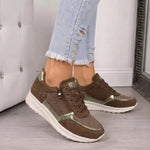 Antonia | Sneaker Damen mit Reissverschluss Strass-Details