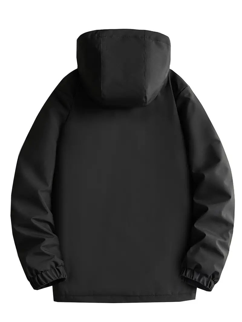 Attila | Parka Férfi Fleece Bélelt Kapucnis Vízálló