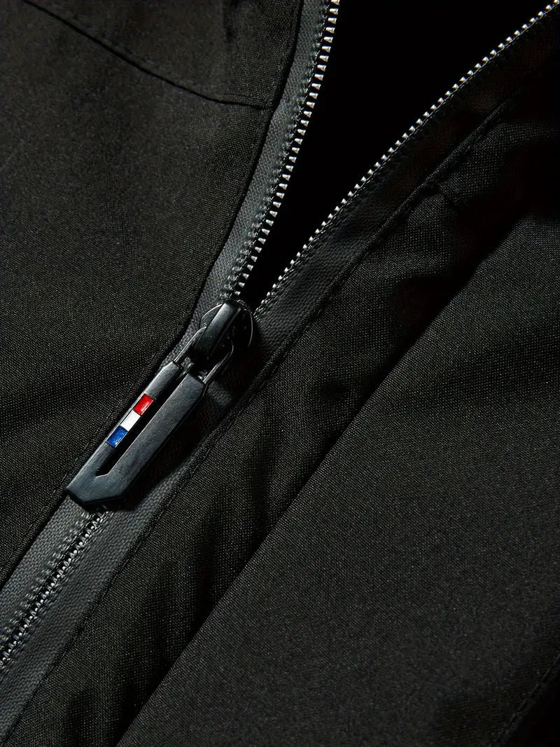 Attila | Parka Férfi Fleece Bélelt Kapucnis Vízálló