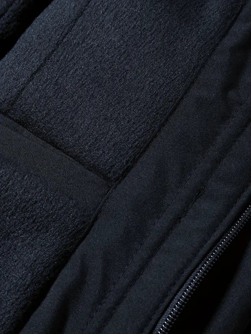 Attila | Parka Férfi Fleece Bélelt Kapucnis Vízálló