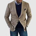 Bálint | Zakó Férfi Két Gombos Slim Fit Blézer