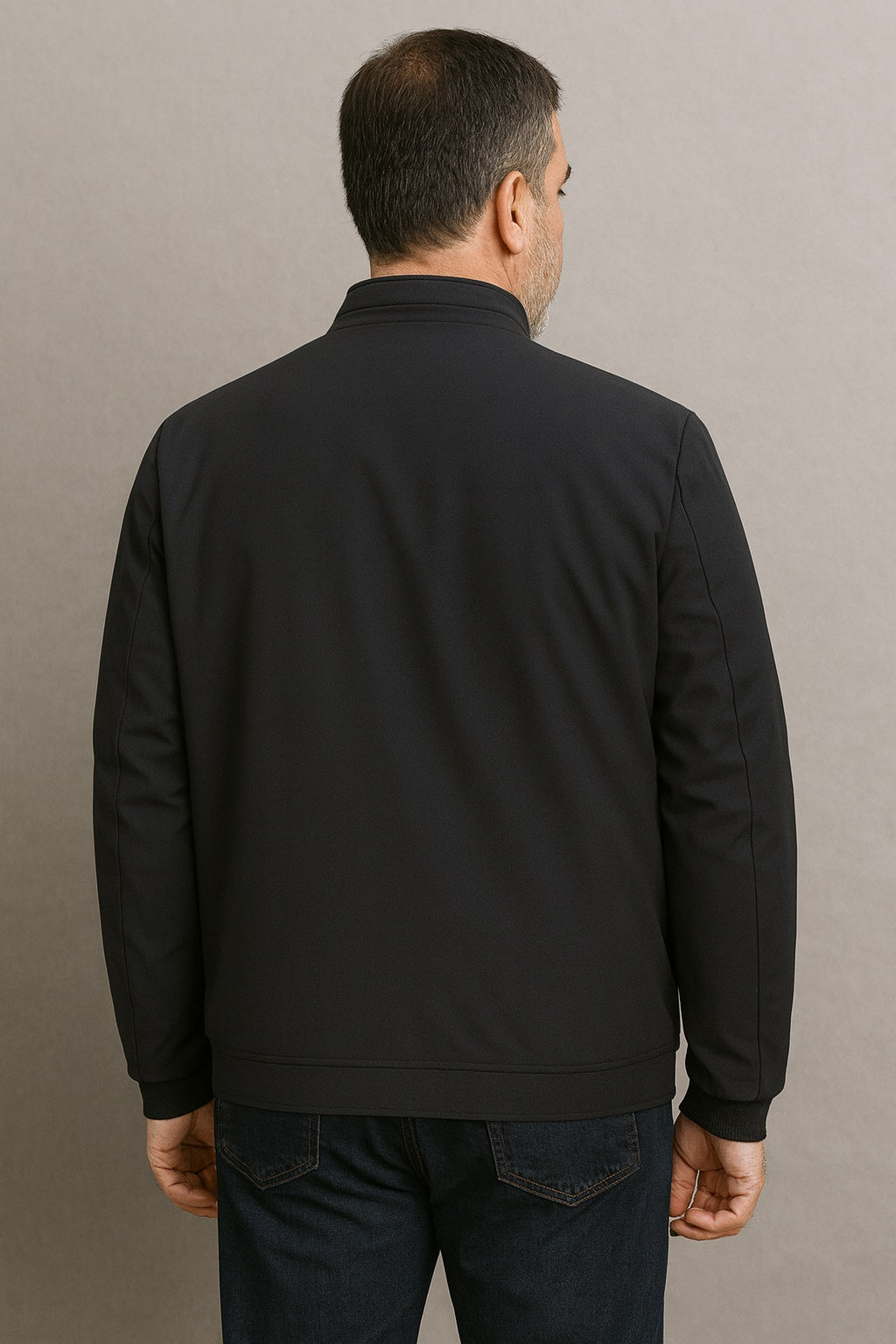 Beatrice | Bomberjacke mit Fleece-Innenfutter Damen Stehkragen Reissverschluss