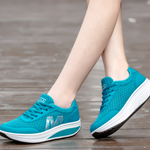 Beatrice | Plateau Sneaker Damen Schnürschuhe Leicht