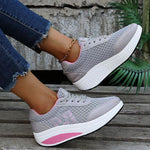 Beatrice | Plateau Sneaker Damen Schnürschuhe Leicht