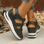 Bernadett | Sneaker Női Platformos Tépőzáras