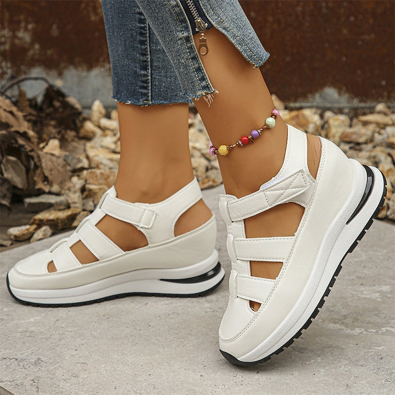 Bernadett | Sneaker Női Platformos Tépőzáras