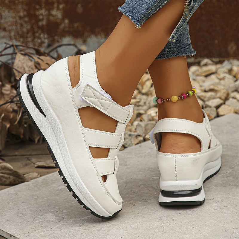 Bernadett | Sneaker Női Platformos Tépőzáras