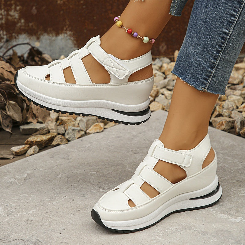Bernadett | Sneaker Női Platformos Tépőzáras