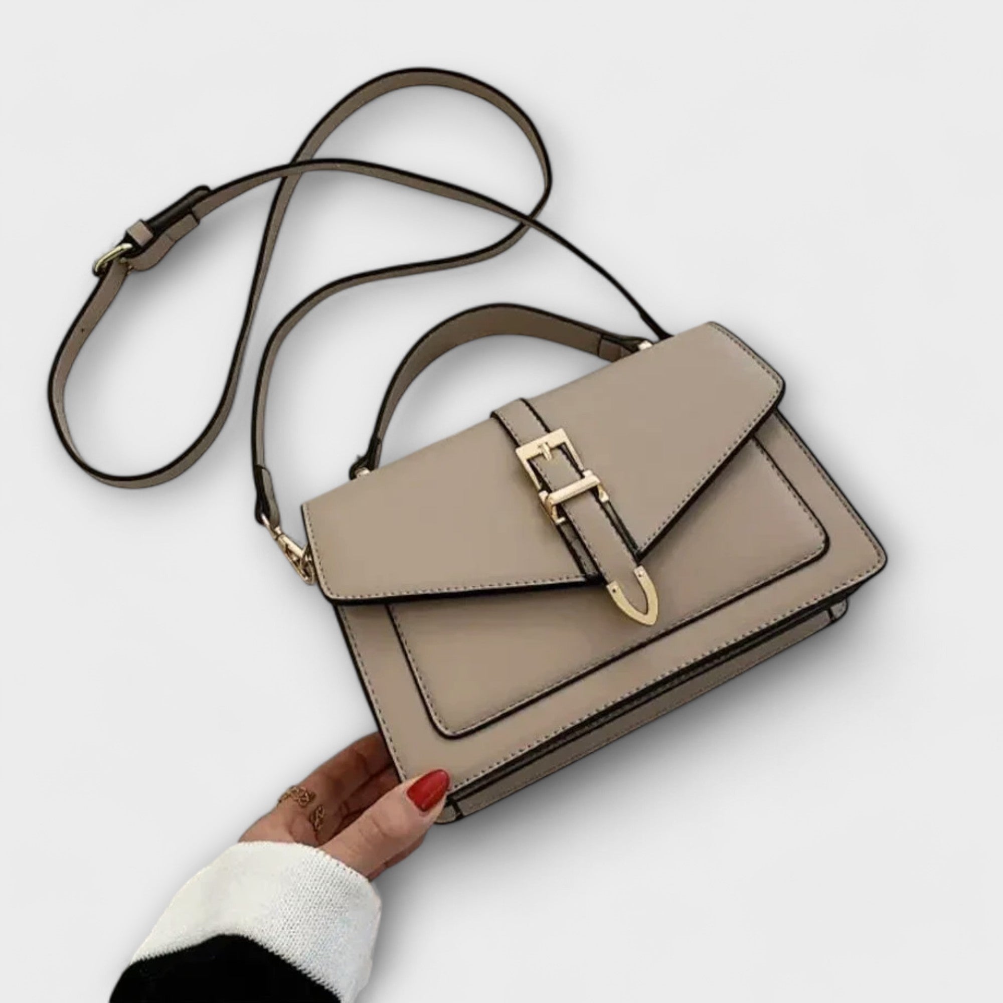 Borbála | Crossbody Táska Női Átvetős Csat Díszítéssel