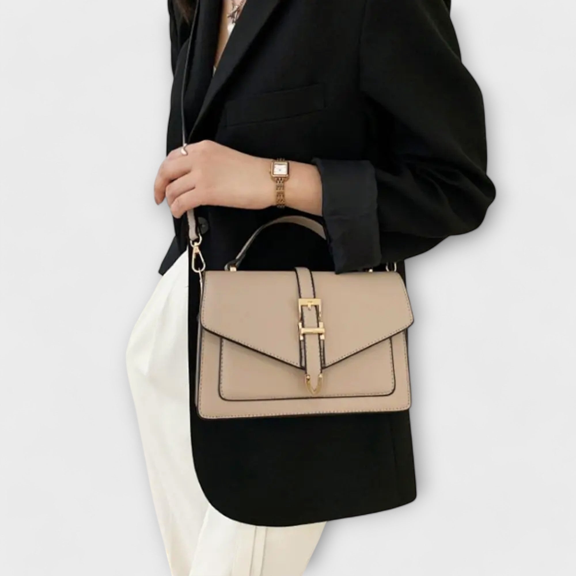 Borbála | Crossbody Táska Női Átvetős Csat Díszítéssel