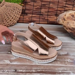 Borbála | Platform Szandál Női Espadrilles Cipzáras