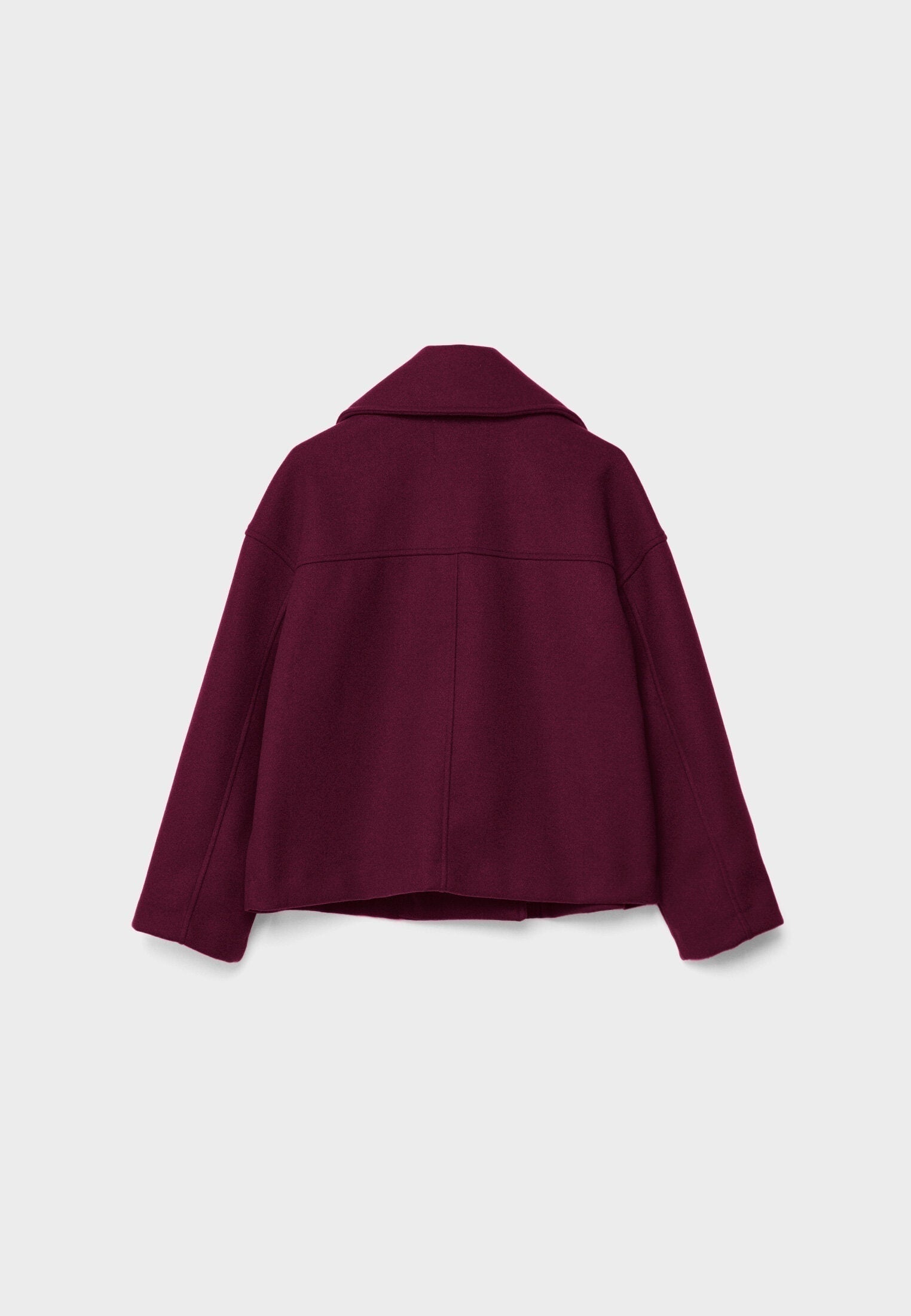 Clara | Wolljacke Kurz Damen Zweireihig Oversized