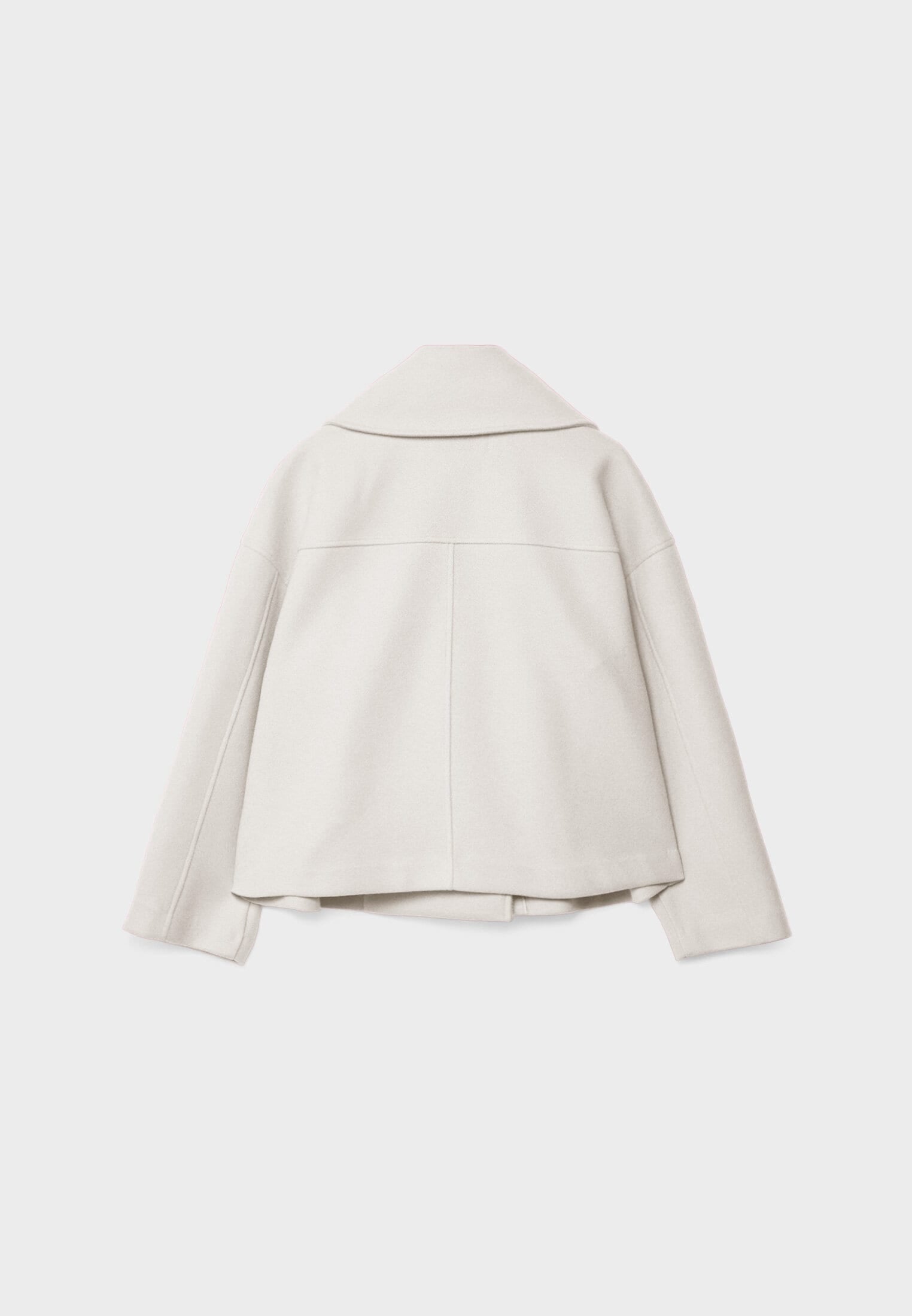 Clara | Wolljacke Kurz Damen Zweireihig Oversized