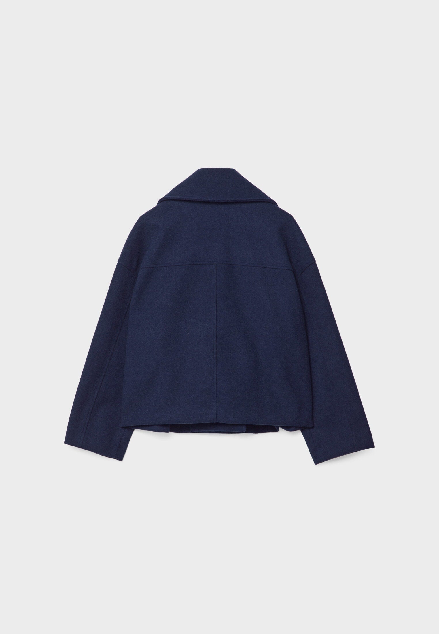 Clara | Wolljacke Kurz Damen Zweireihig Oversized