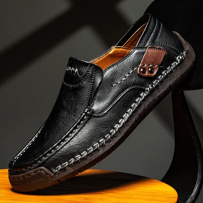 Dominik | Loafer Herren Leder Slip-On Handgenäht