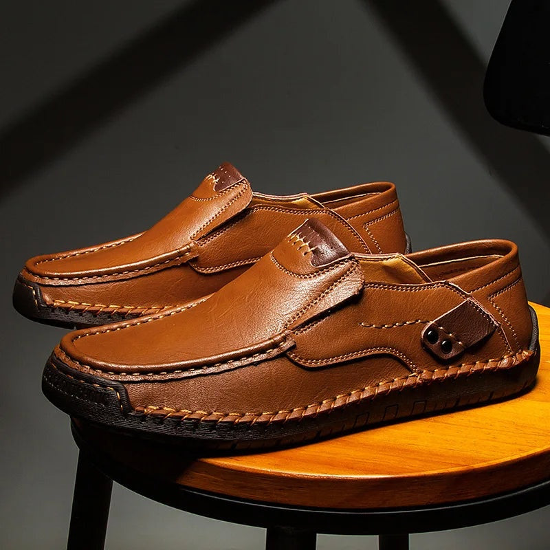 Dominik | Loafer Herren Leder Slip-On Handgenäht