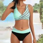 Dóra | Bikini Női Kétrészes Színblokkolt