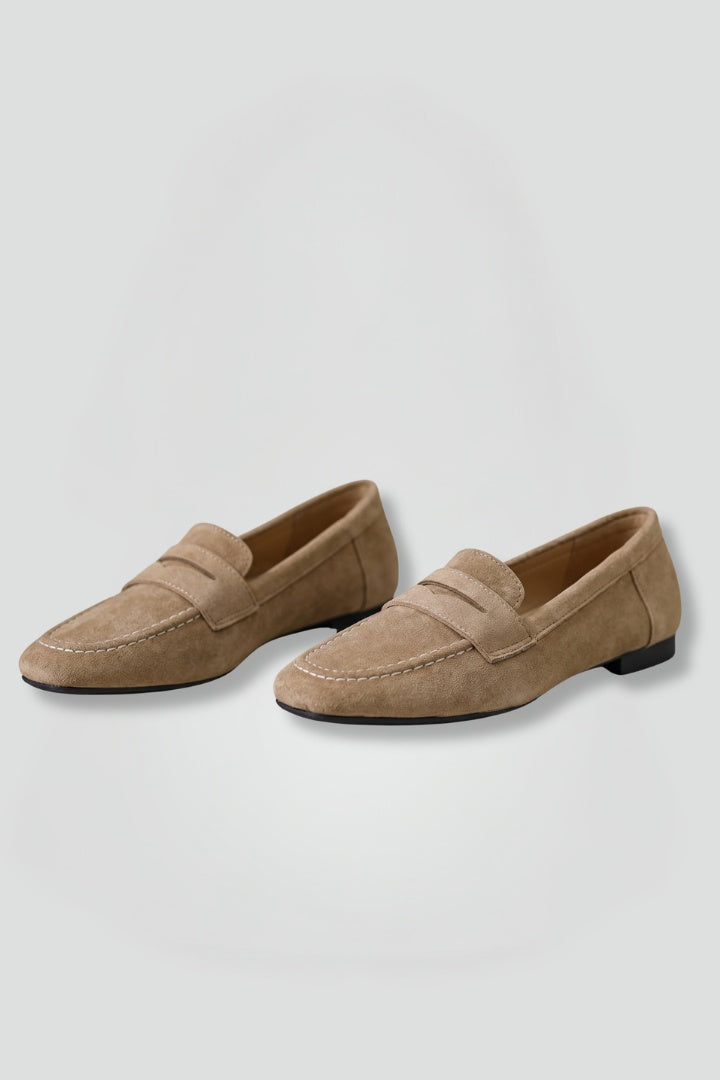 Dóra | Penny Loafer Mokaszin Női Velúr Lapos