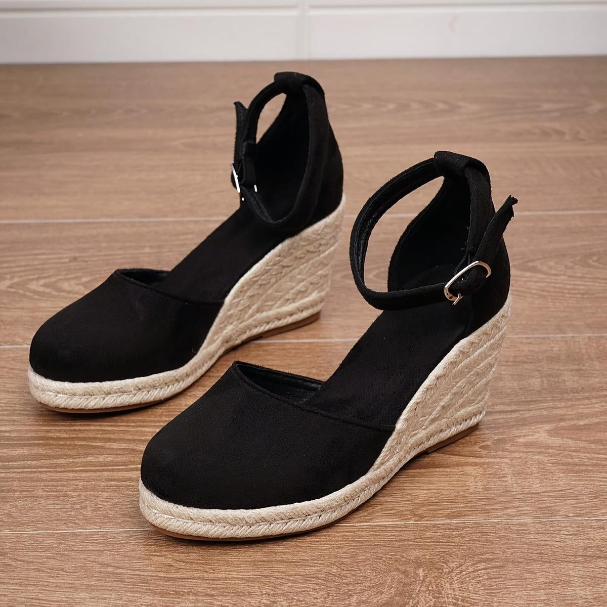 Dorottya | Espadrilles Női Ékcsatos Bokapántos