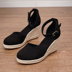 Dorottya | Espadrilles Női Ékcsatos Bokapántos
